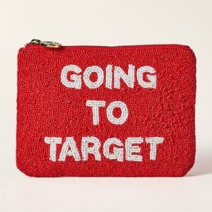 NWT | Kate Spade X Target “Going To Target” Beaded Clutch